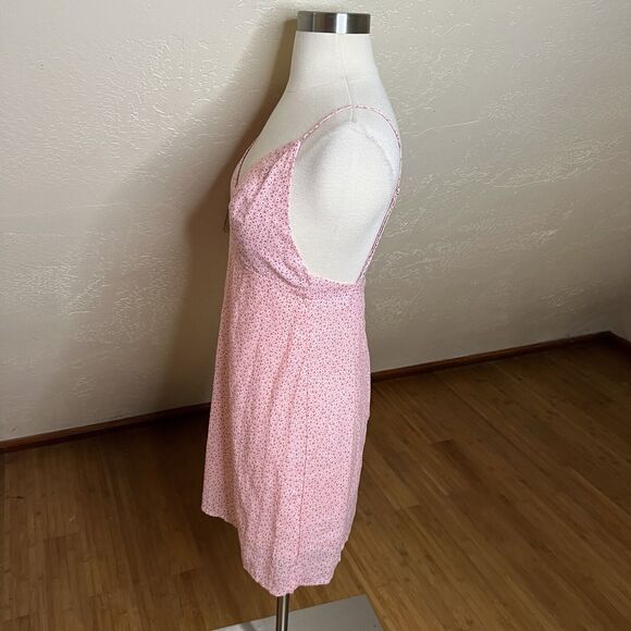 Princess Polly Mini Dress Womens US 4 Pink Dainty Floral Print A Line - Picture 7 of 9